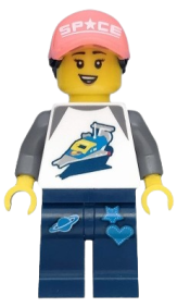 LEGO Space Fan, Series 20 (Minifigure Only without Stand and Accessories) minifigure