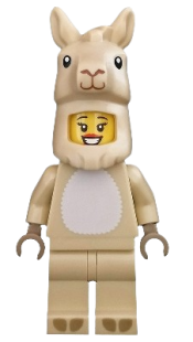 LEGO Llama Costume Girl, Series 20 (Minifigure Only without Stand and Accessories) minifigure