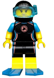 LEGO Sea Rescuer, Series 20 (Minifigure Only without Stand and Accessories) minifigure