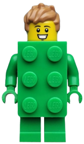 LEGO Brick Costume Guy, Series 20 (Minifigure Only without Stand and Accessories) minifigure