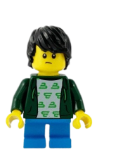 LEGO Violin Kid, Series 21 (Minifigure Only without Stand and Accessories) minifigure