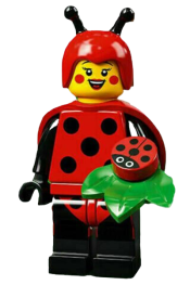 LEGO Ladybug Girl, Series 21 (Minifigure Only without Stand and Accessories) minifigure