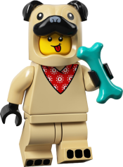 LEGO Pug Costume Guy, Series 21 (Minifigure Only without Stand and Accessories) minifigure