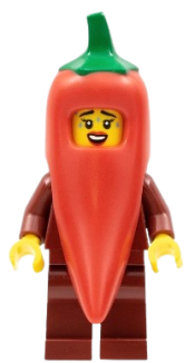 LEGO Chili Costume Fan, Series 22 (Minifigure Only without Stand and Accessories) minifigure