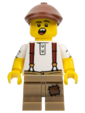 LEGO Newspaper Kid, Series 24 (Minifigure Only without Stand and Accessories) minifigure