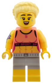LEGO Fitness Instructor, Series 25 (Minifigure Only without Stand and Accessories) minifigure