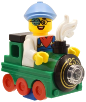 LEGO Train Kid, Series 25 (Minifigure Only without Stand and Accessories) minifigure