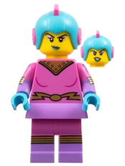 LEGO Retro Space Heroine, Series 26 (Minifigure Only without Stand and Accessories) minifigure