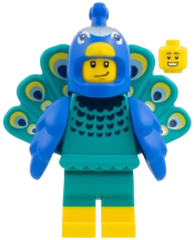 LEGO Peacock Costume Fan, Series 28 (Minifigure Only without Stand and Accessories) set