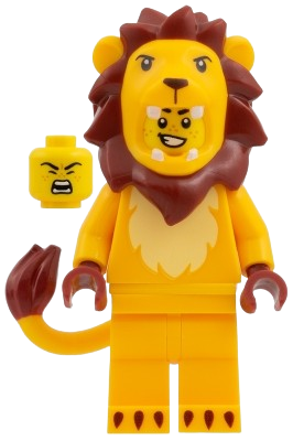 LEGO Lion Costume Fan, Series 28 (Minifigure Only without Stand and Accessories) set