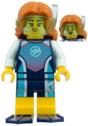 LEGO Marine Biologist, Series 29 (Minifigure Only without Stand and Accessories) set