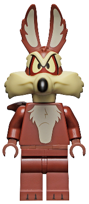 LEGO Wile E. Coyote, Looney Tunes (Minifigure Only without Stand and Accessories) minifigure