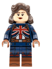 LEGO Captain Carter, Marvel Studios (Minifigure Only without Stand and Accessories) minifigure