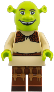 LEGO Shrek, Shrek (Minifigure Only without Stand and Accessories) set