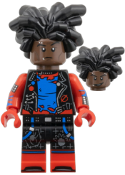 LEGO Hobie Brown / Spider-Punk, Spider-Man Across the Spider-Verse (Minifigure Only without Stand and Accessories) set