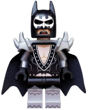 LEGO Glam Metal Batman, The LEGO Batman Movie, Series 1 (Minifigure Only without Stand and Accessories) minifigure