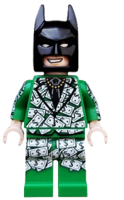 LEGO Dollar Bill Tuxedo Batman minifigure