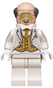LEGO Disco Alfred Pennyworth, The LEGO Batman Movie, Series 2 (Minifigure Only without Stand and Accessories) minifigure