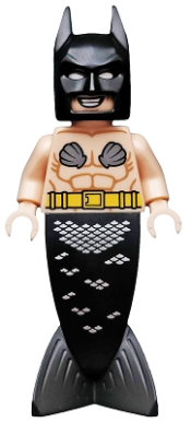 LEGO Mermaid Batman, The LEGO Batman Movie, Series 2 (Minifigure Only without Stand and Accessories) minifigure