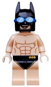 LEGO Swimsuit Batman, The LEGO Batman Movie, Series 2 (Minifigure Only without Stand and Accessories) minifigure