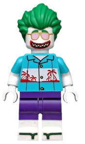 LEGO Vacation The Joker, The LEGO Batman Movie, Series 2 (Minifigure Only without Stand and Accessories) minifigure