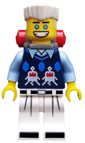 LEGO Zane, The LEGO Ninjago Movie (Minifigure Only without Stand and Accessories) minifigure