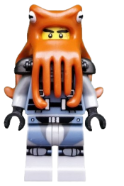 LEGO Shark Army Octopus, The LEGO Ninjago Movie (Minifigure Only without Stand and Accessories) minifigure