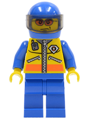 LEGO Coast Guard City - Motorcyclist minifigure