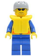 LEGO Coast Guard City - Kayaker minifigure