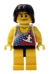 LEGO Wind Surfer minifigure