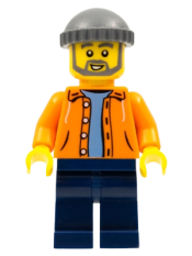 LEGO Lighthouse Keeper minifigure