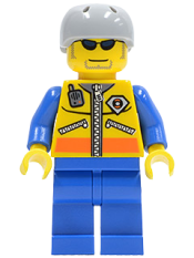 LEGO Coast Guard City - Kayaker, without Life Jacket minifigure