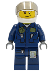 LEGO Police - LEGO City Undercover Elite Police Helicopter Pilot minifigure