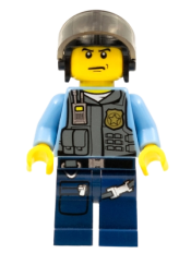 LEGO Police - LEGO City Undercover Elite Police Officer 3 minifigure