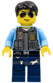 LEGO Police - LEGO City Undercover Elite Police Officer 5 minifigure