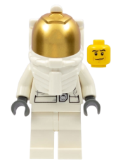 LEGO Astronaut, White Legs, Underwater Helmet, Visor minifigure