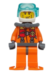 LEGO Coast Guard City - Diver minifigure