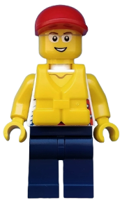 LEGO Coast Guard City - Dinghy Passenger Male minifigure
