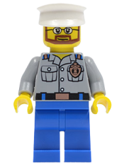 LEGO Coast Guard City - Captain minifigure