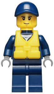 LEGO Police - City Officer, Life Jacket minifigure