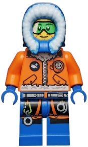 LEGO Arctic Explorer, Male with Green Goggles minifigure