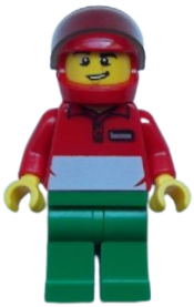 LEGO City Square Pizza Delivery Man minifigure