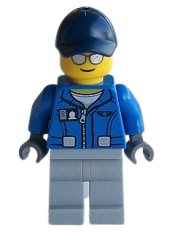 LEGO Deep Sea Seaplane Pilot minifigure