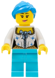 LEGO Female Drummer minifigure