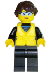 LEGO Catamaran Operator, Female minifigure