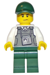 LEGO Mountain Police - Armored Truck Driver minifigure