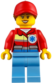 LEGO Helicopter Medic, Female minifigure