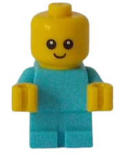 LEGO Baby - Medium Azure Body with Yellow Hands minifigure