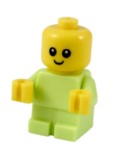 LEGO Baby - Yellowish Green Body with Yellow Hands minifigure