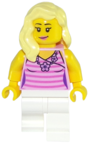 LEGO Sports Car Driver - Female minifigure